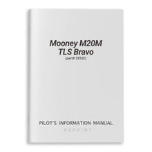 Essco Aircraft Aircraft Manual Mooney M20M TLS Bravo Pilot's Information Manual 1997 (part# 3552E)