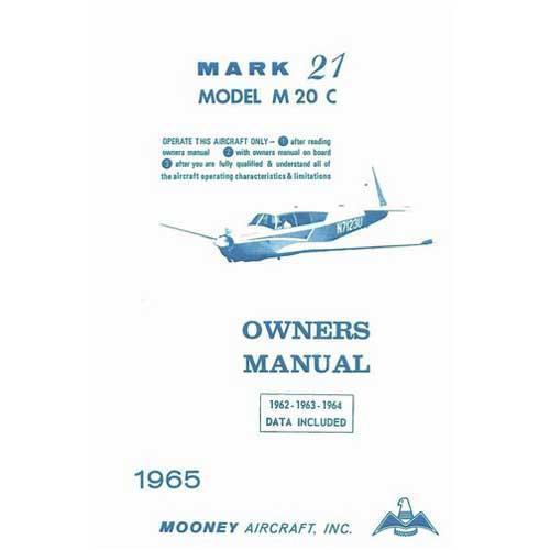 Mooney M20C Mark 21 Manual 196265 Essco Reprint