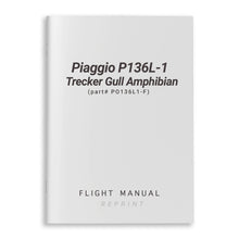 Essco Aircraft Aircraft Manual Piaggio P136L-1 Trecker Gull Amphibian Flight Manual (part# PO136L1-F)