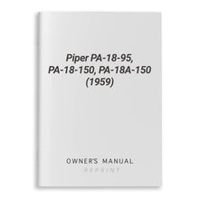 Essco Aircraft Aircraft Manual Piper PA-18-95, PA-18-150, PA-18A-150 (1959) Owner's Manual