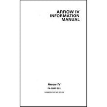 Essco Aircraft Aircraft Manual Piper PA-28RT-201 Arrow IV 1979 POH (761-690)