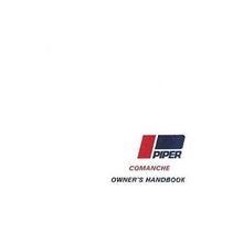 Essco Aircraft Aircraft Manual Piper PA24-180, 250 1961 Owner's Manual (part# 753-570)