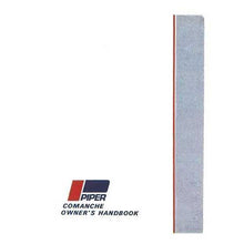 Essco Aircraft Aircraft Manual Piper PA24-180,250 Comanche 1958 Owner's Manual (part# 752-467)