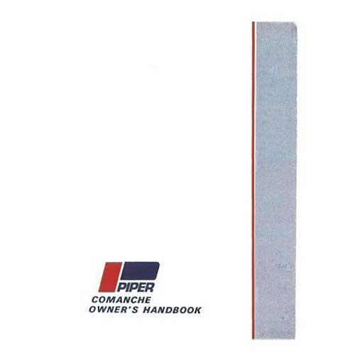 Essco Aircraft Aircraft Manual Piper PA24-180,250 Comanche 1958 Owner's Manual (part# 752-467)