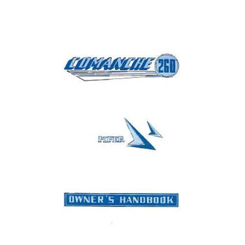 Essco Aircraft Aircraft Manual Piper PA24-260 1965 Owner's Handbook (part# 753-685)