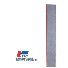Essco Aircraft Aircraft Manual Piper PA28-140D Cherokee 1971 Owner's Manual (part# 761-459)