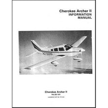 Essco Aircraft Aircraft Manual Piper PA28-181 Archer II 1977-79 POH (761-624)