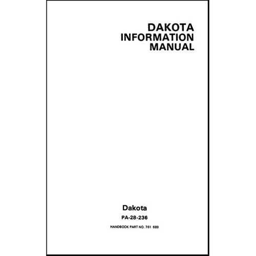 Essco Aircraft Aircraft Manual Piper PA28-236 Dakota 1979-95 POH (761-689)