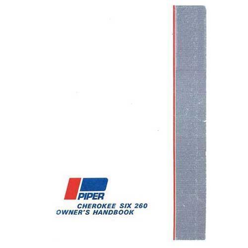Essco Aircraft Aircraft Manual Piper PA32-260 1965-68 Owner's Manual (part# 753-688)