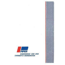 Essco Aircraft Aircraft Manual Piper PA32-260 1965-68 Owner's Manual (part# 753-688)