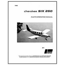 Essco Aircraft Aircraft Manual Piper PA32-260 Cherokee Six 260 1974-76 POH (761-558)