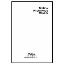 Essco Aircraft Aircraft Manual Piper PA46-310P Malibu 1986-1988 POH (761-816)