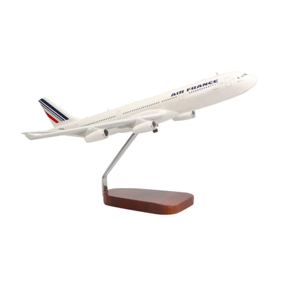High Flying Models Aircraft Models Airbus A340-300 Air France Large Mahogany Model