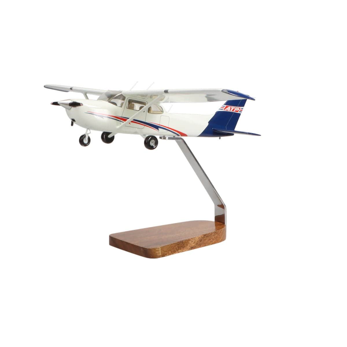 Handcrafted Cessna 172 Skyhawk Mahogany Model | ATP Replica