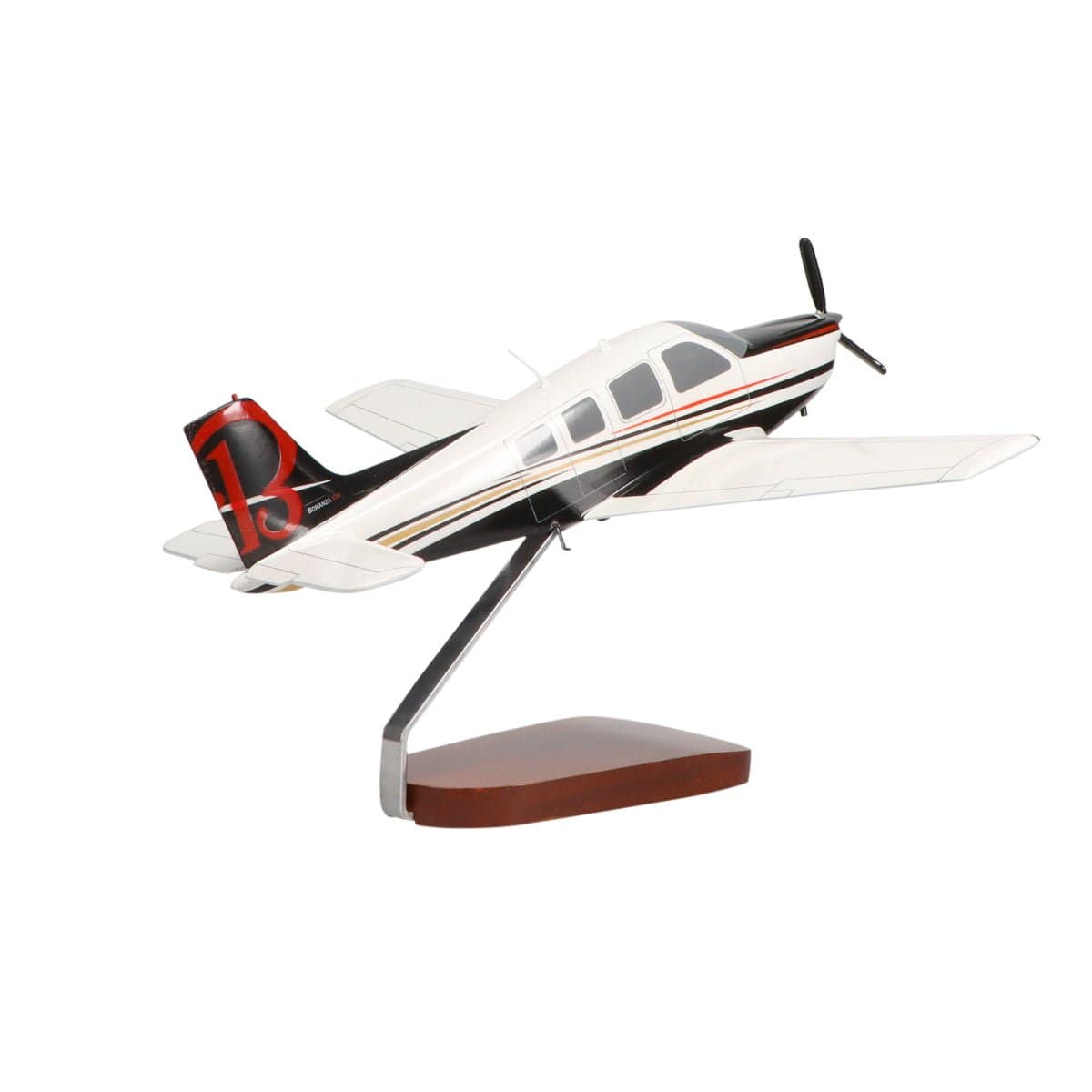 High Flying Models Aircraft Models Beechcraft® Bonanza G36 Large Mahogany Model