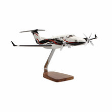 High Flying Models Aircraft Models Beechcraft® King Air 360ER Clear Canopy Large Mahogany Model