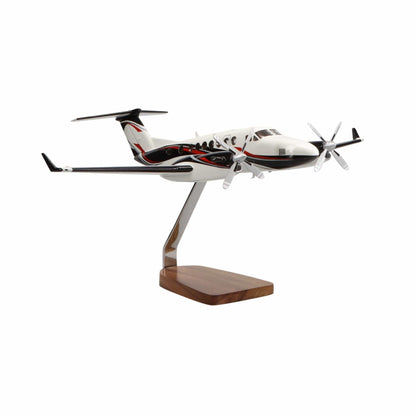High Flying Models Aircraft Models Beechcraft® King Air 360ER Clear Canopy Large Mahogany Model