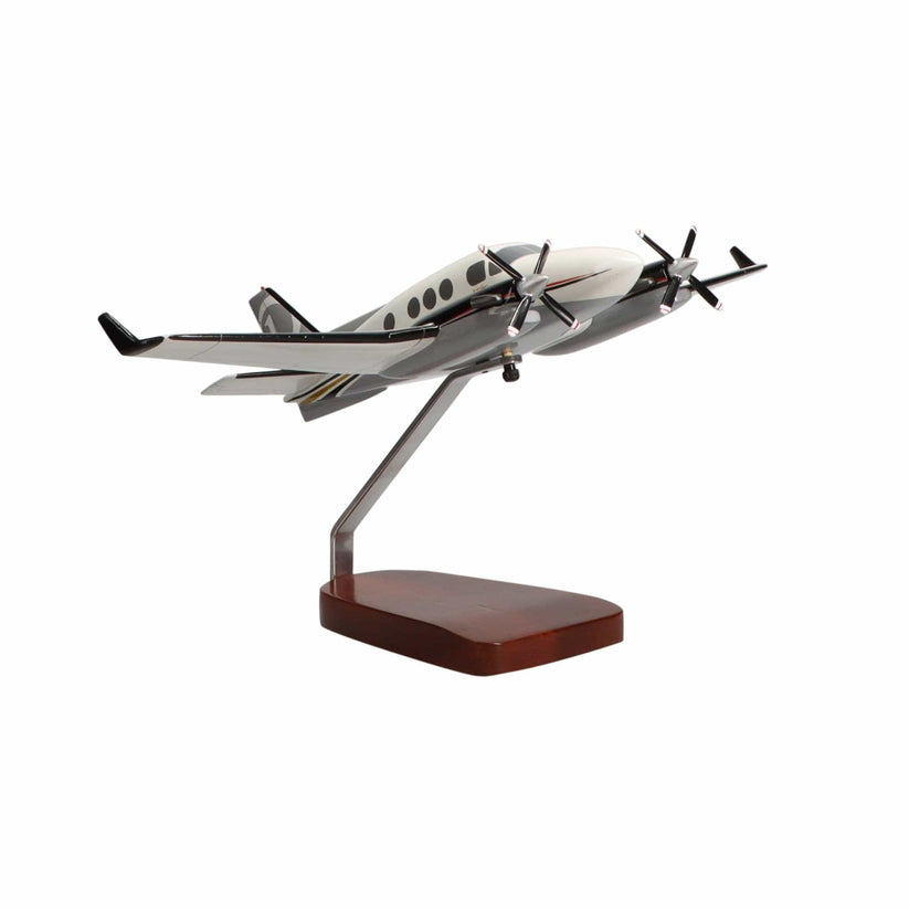 Modelo Beechcraft King Air C90GTx Grande em Mogno