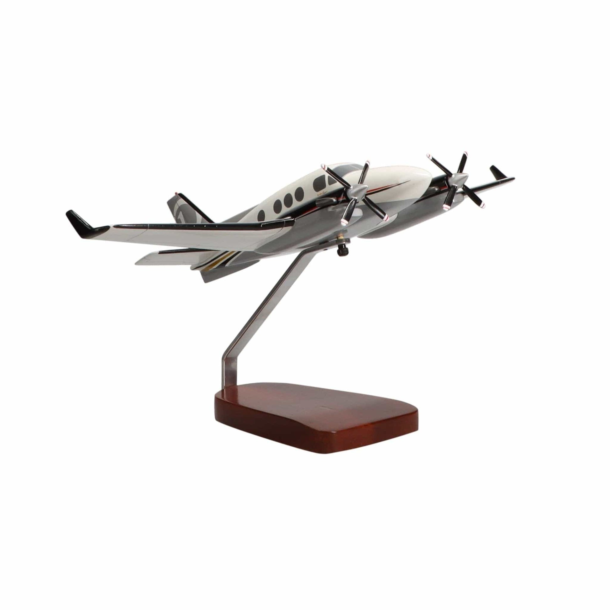 High Flying Models Aircraft Models Beechcraft® King Air C90GTx Large Mahogany Model
