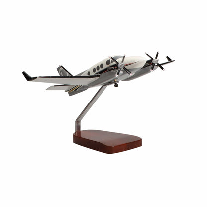 High Flying Models Aircraft Models Beechcraft® King Air C90GTx Large Mahogany Model