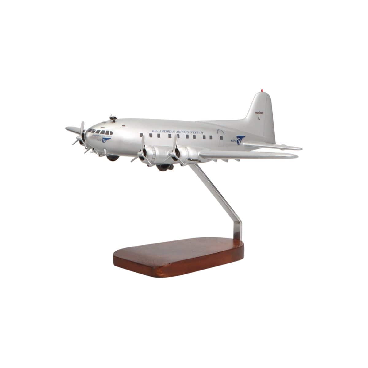 High Flying Models Aircraft Models Boeing™ 307 Stratoliner Pan American Large Mahogany Model