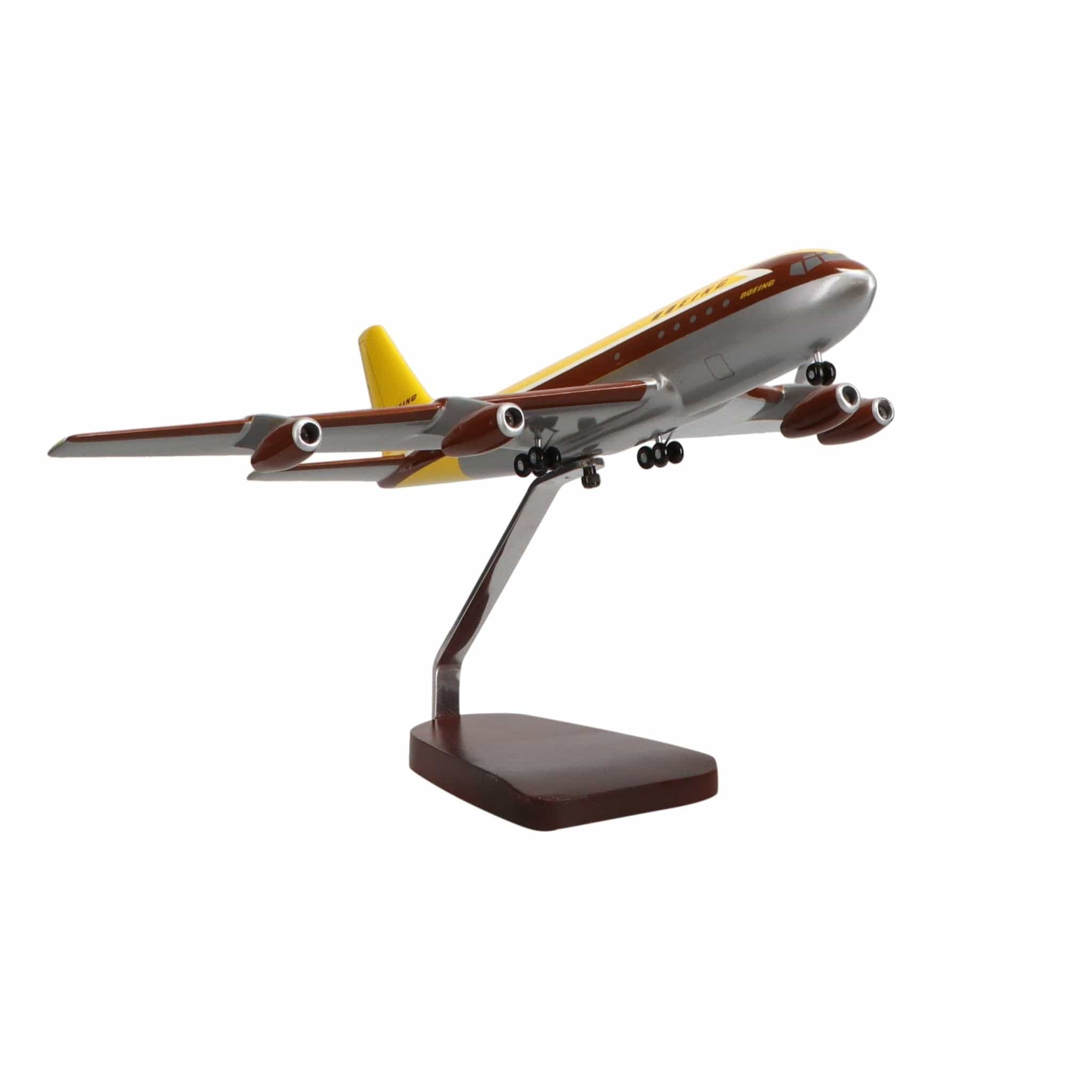 High Flying Models Aircraft Models Boeing 707 (Factory Prototype 367-80) Large Mahogany Model