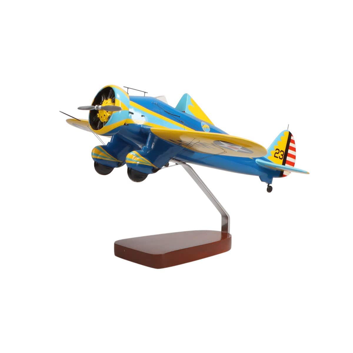 High Flying Models Aircraft Models Boeing™ P-26A Peashooter Large Mahogany Model