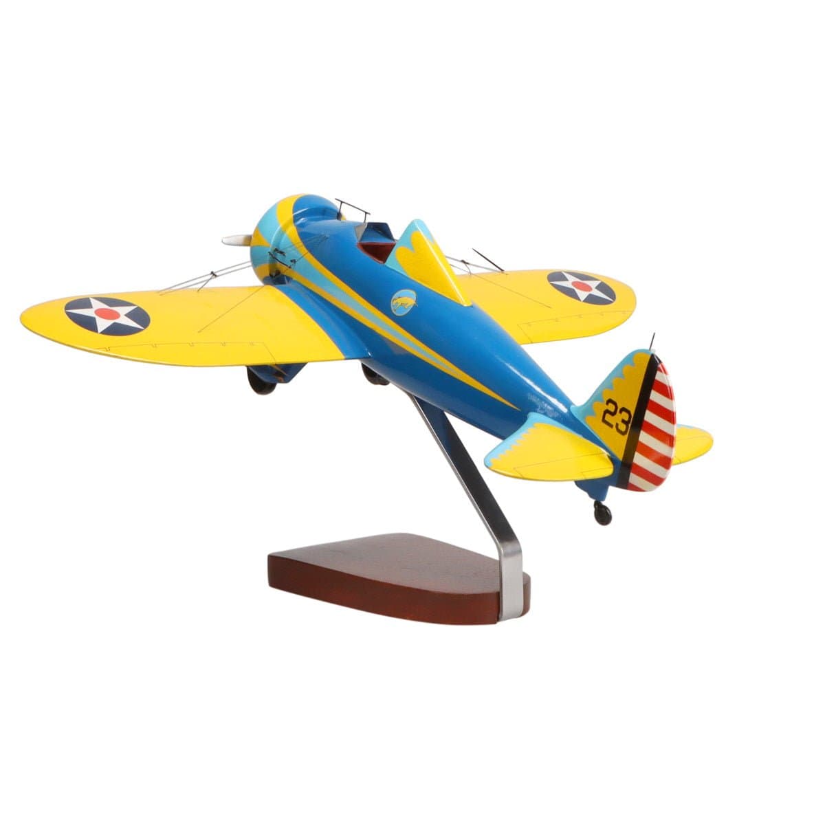 High Flying Models Aircraft Models Boeing™ P-26A Peashooter Large Mahogany Model