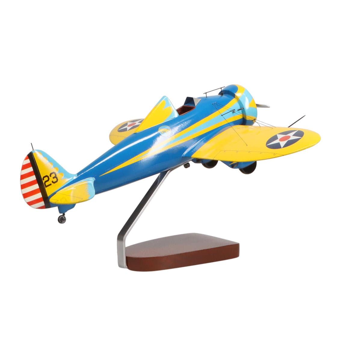 High Flying Models Aircraft Models Boeing™ P-26A Peashooter Large Mahogany Model