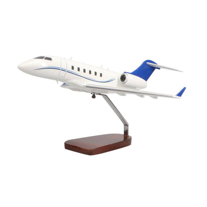 High Flying Models Aircraft Models Bombardier Challenger 300 Large Mahogany Model