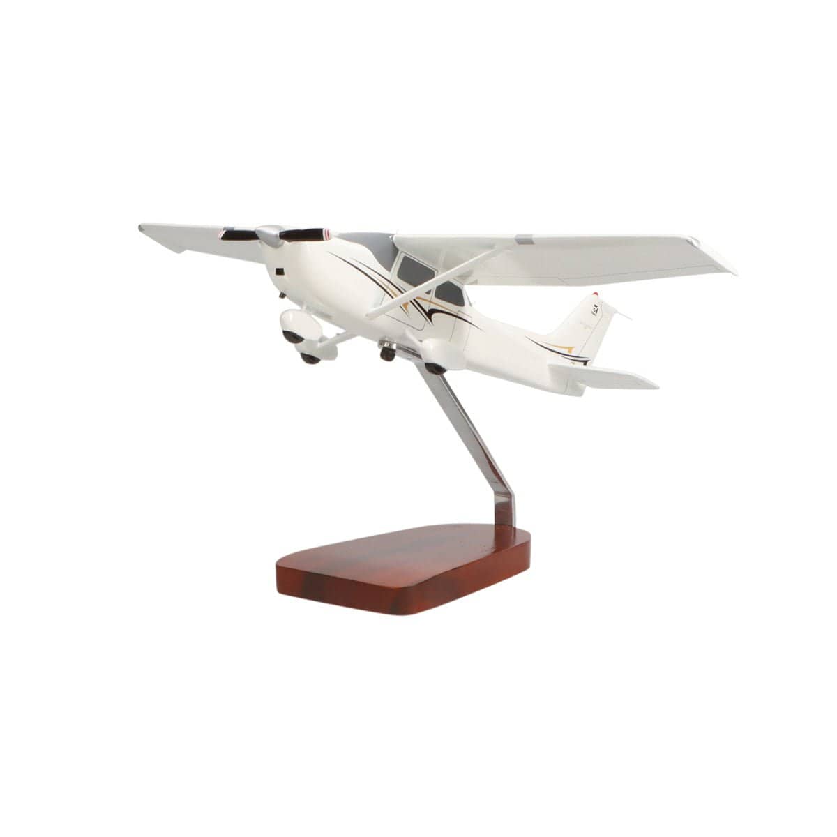 Cessna 172 Skyhawk Mahogany Model – Handcrafted Collectible