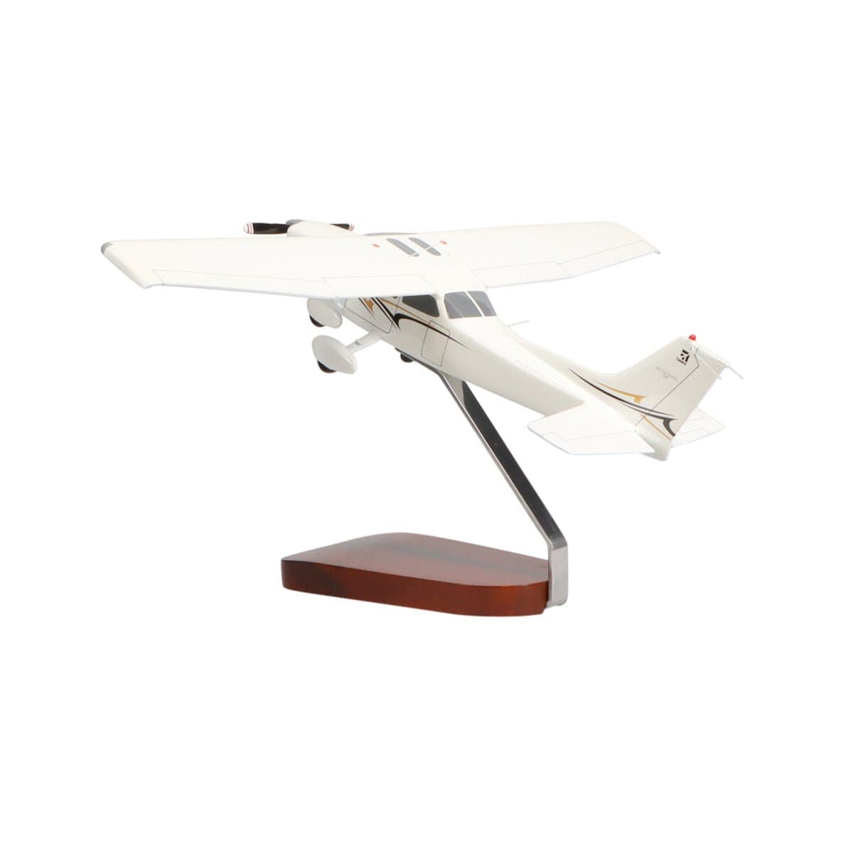 Cessna 172 Skyhawk Mahogany Model – Handcrafted Collectible