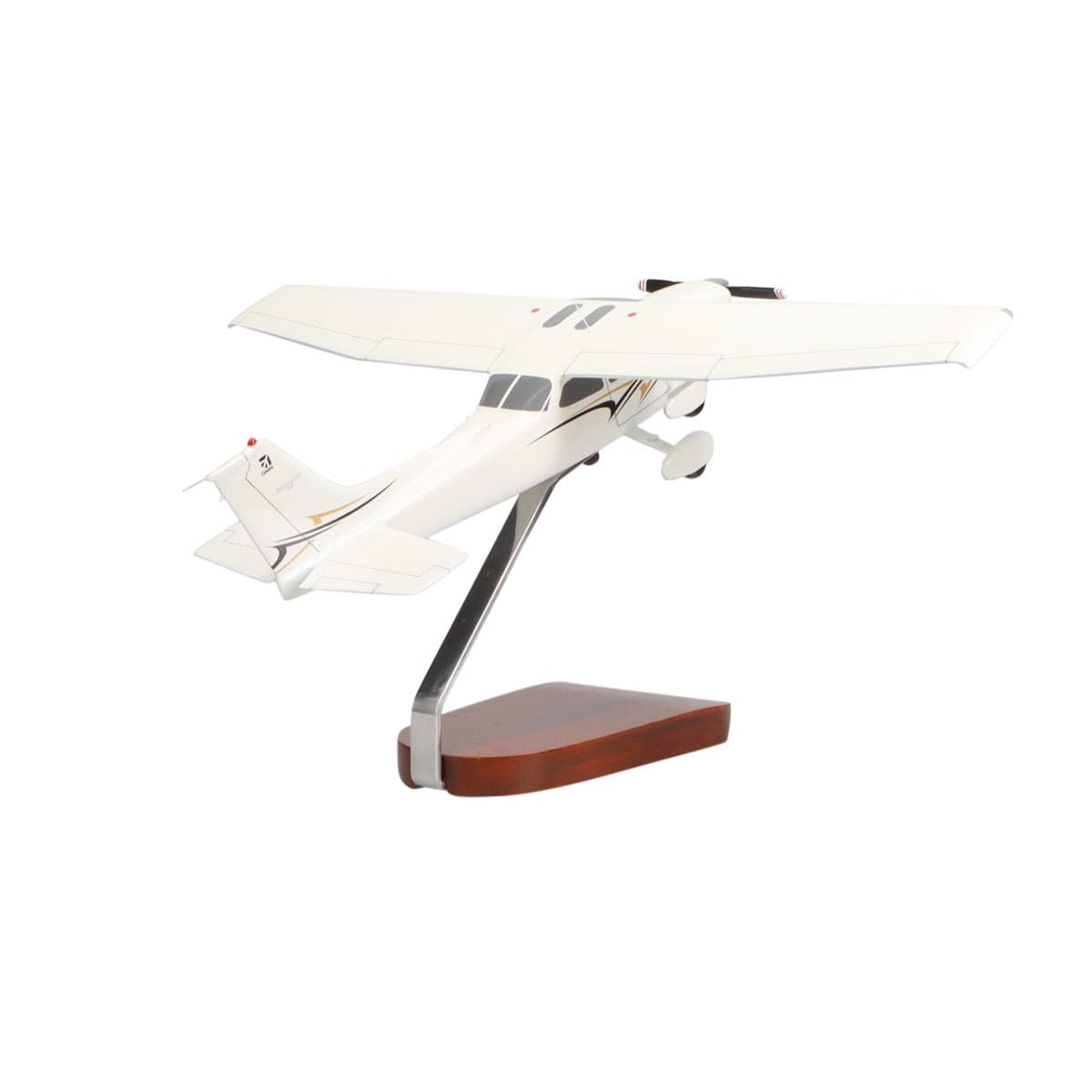 Cessna 172 Skyhawk Mahogany Model – Handcrafted Collectible
