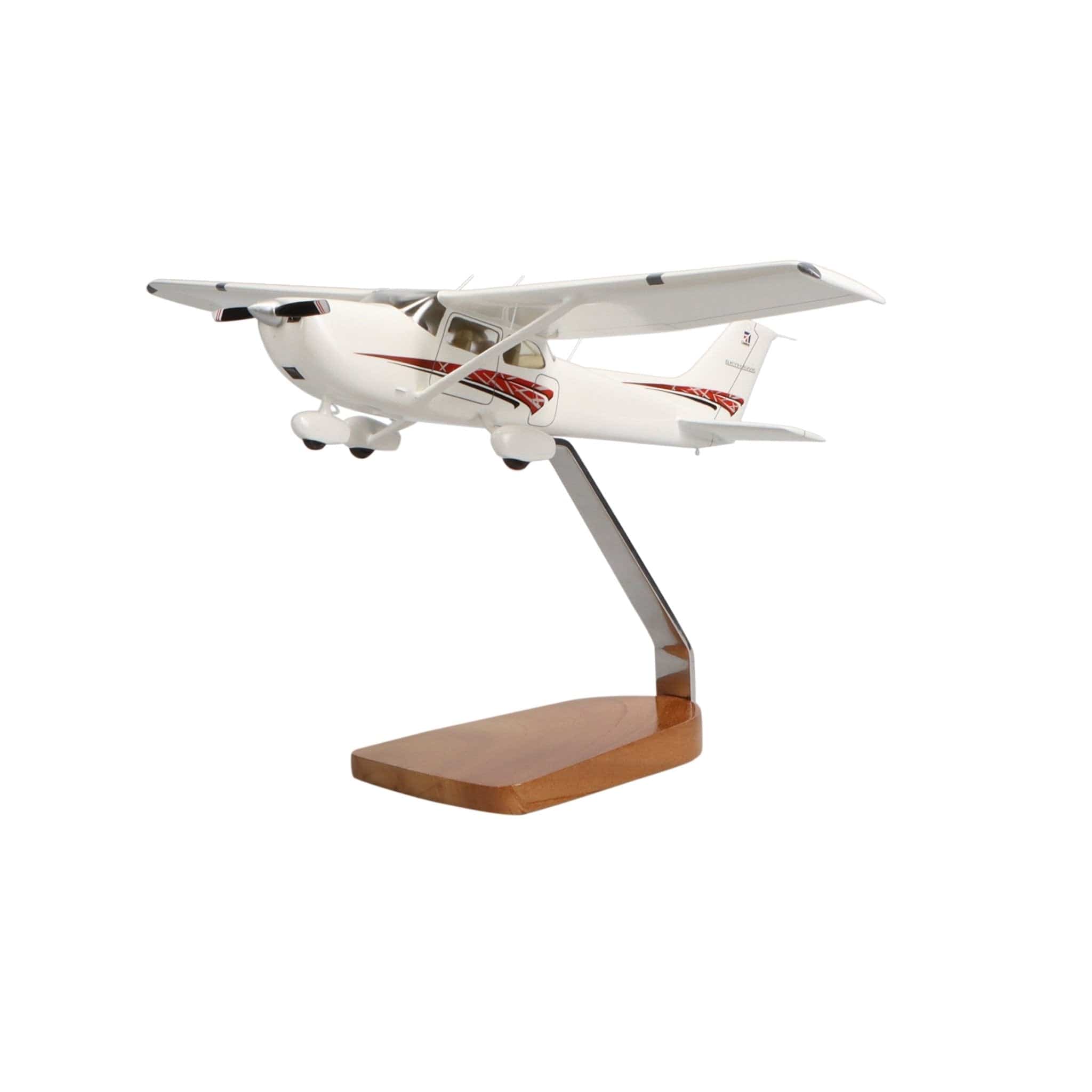 High Flying Cessna 172 Skyhawk Mahogany Model – Detailed