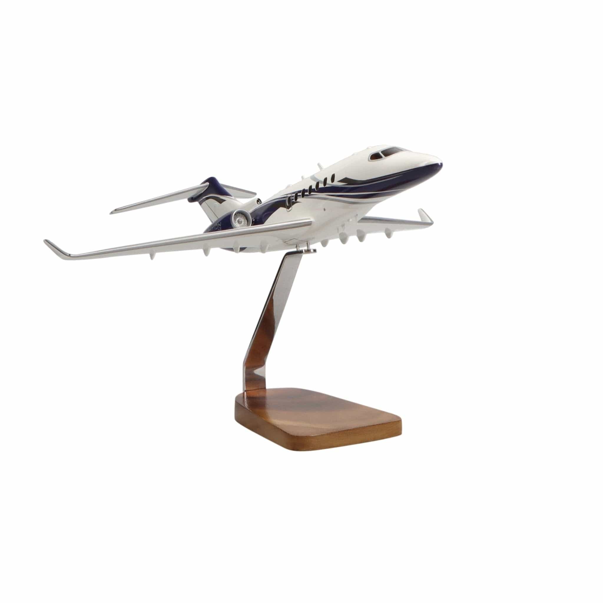 High Flying Models Aircraft Models Cessna® Citation Longitude Clear Canopy Large Mahogany Model