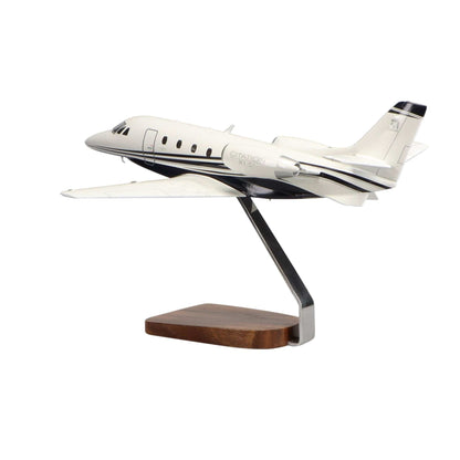 High Flying Models Aircraft Models Cessna® Citation XLS+ Clear Canopy Large Mahogany Model