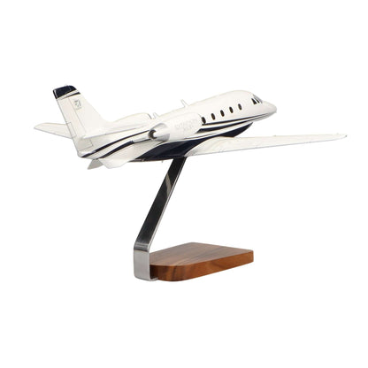 High Flying Models Aircraft Models Cessna® Citation XLS+ Clear Canopy Large Mahogany Model