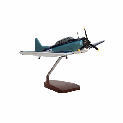 High Flying Models Aircraft Models Douglas SBD-6 Dauntless Large Mahogany Model
