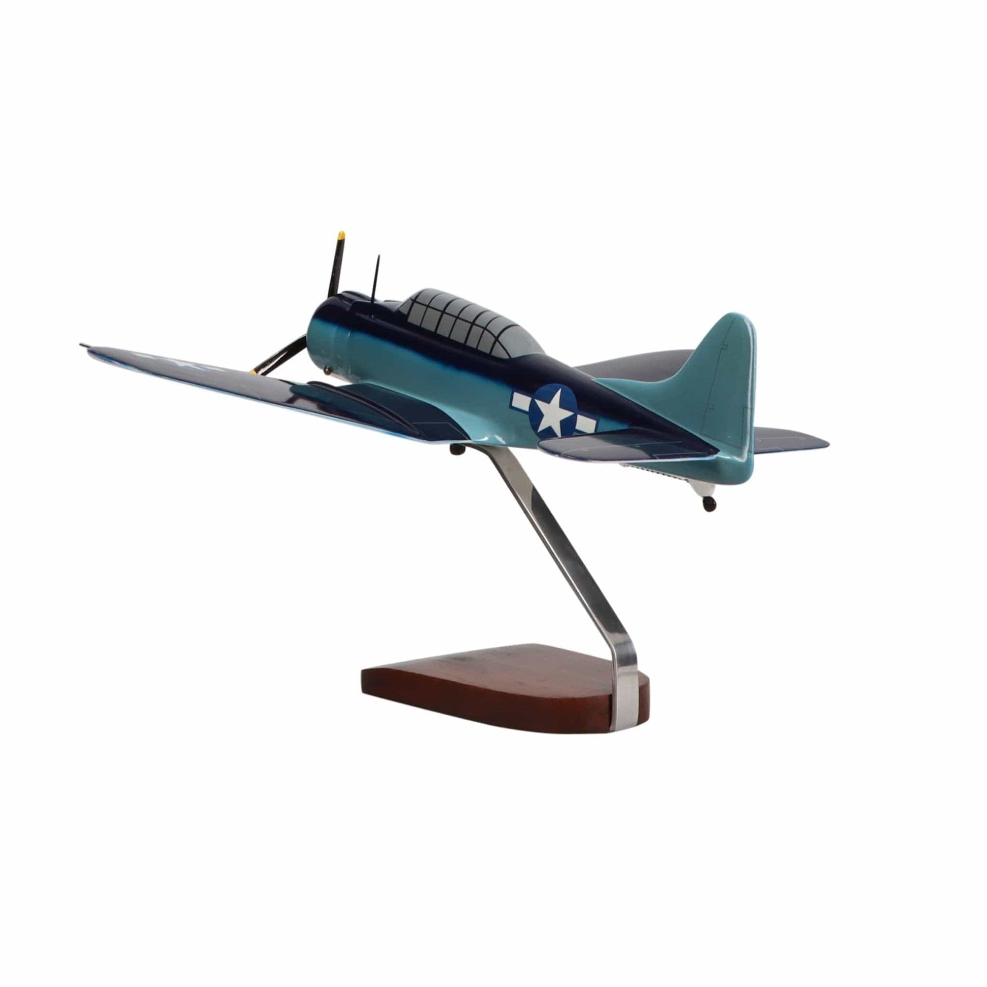 High Flying Models Aircraft Models Douglas SBD-6 Dauntless Large Mahogany Model
