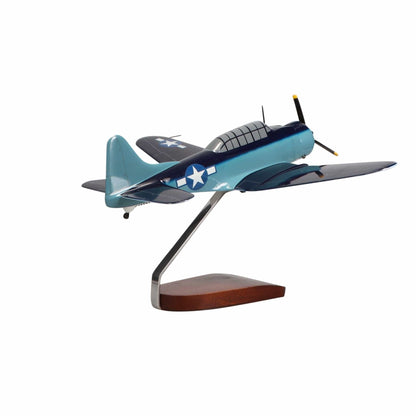 High Flying Models Aircraft Models Douglas SBD-6 Dauntless Large Mahogany Model