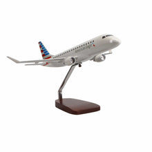 High Flying Models Aircraft Models Embraer E175 American Airlines Large Mahogany Model