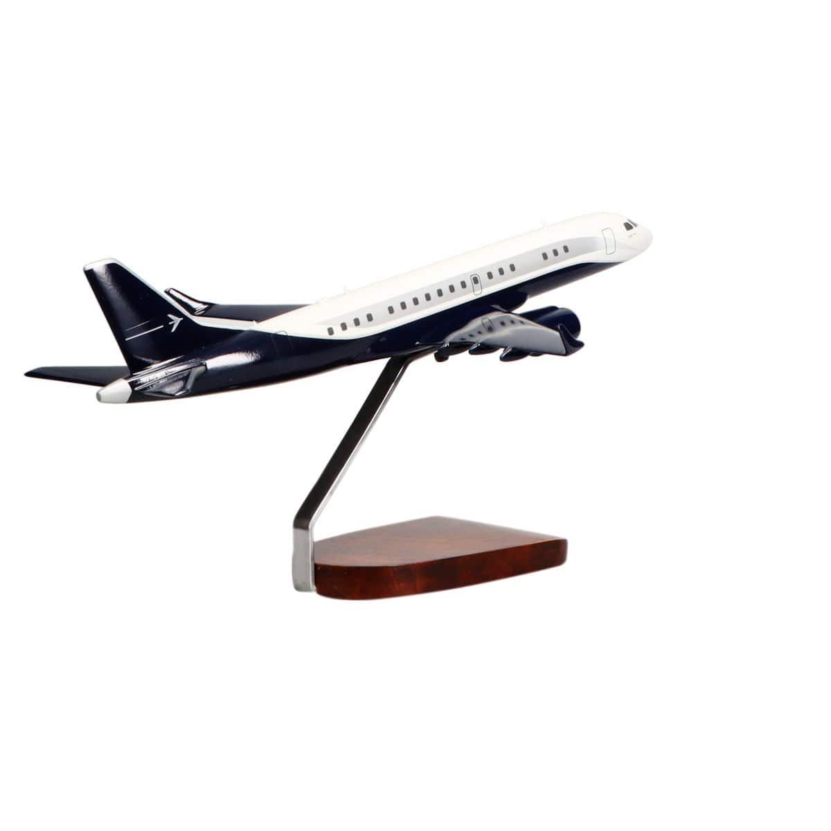 High Flying Models Aircraft Models Embraer Lineage 1000 Large Mahogany Model