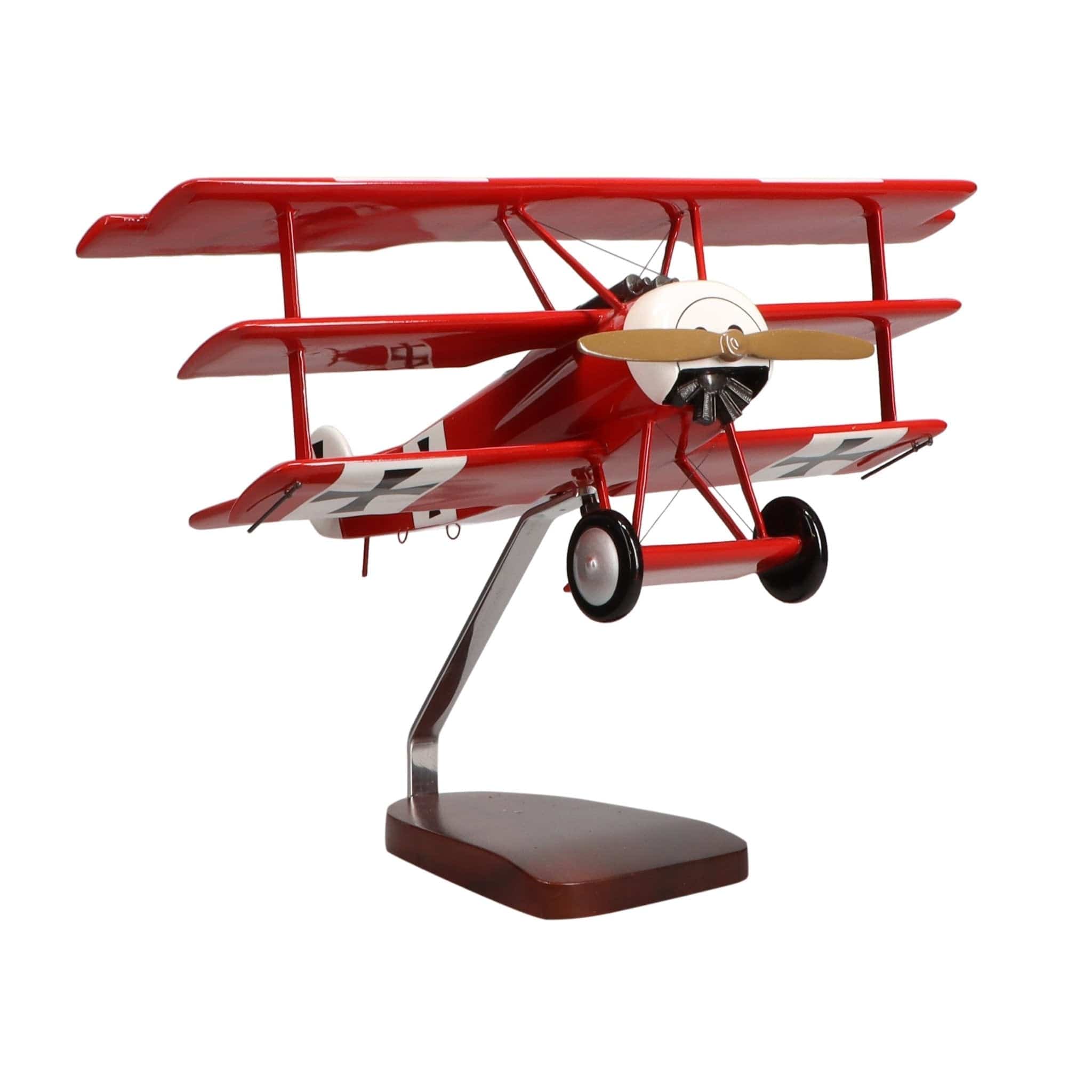High Flying Models Aircraft Models Fokker Dr.I Large Mahogany Model
