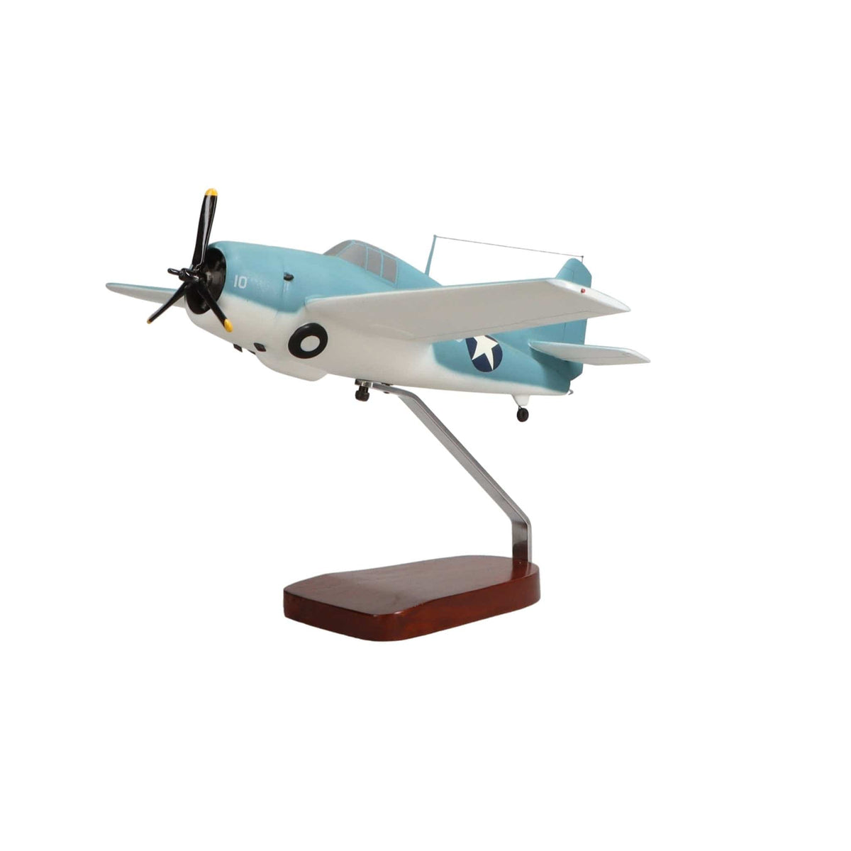 High Flying Models Aircraft Models Grumman F4F Wildcat® Large Mahogany Model