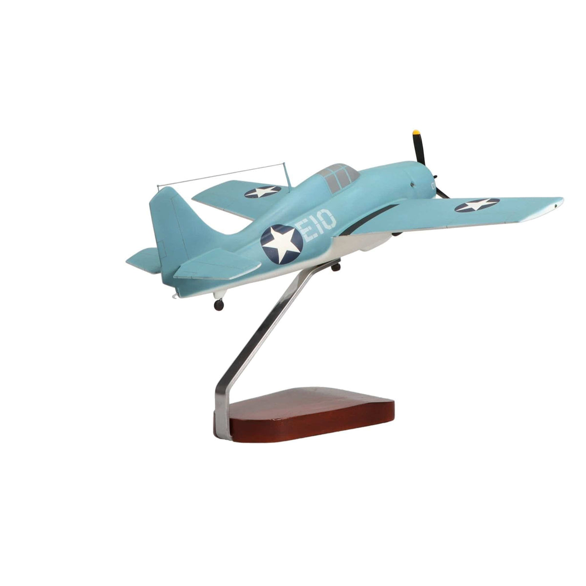 High Flying Models Aircraft Models Grumman F4F Wildcat® Large Mahogany Model