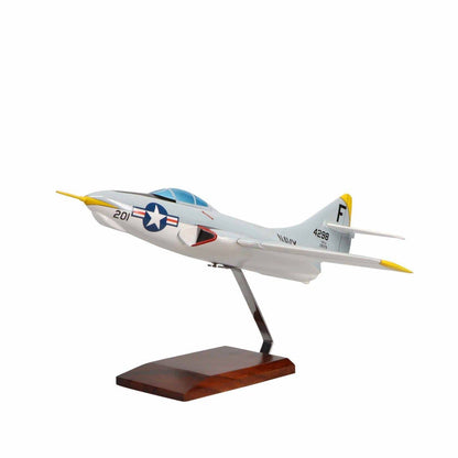 High Flying Models Aircraft Models Grumman F9F-8 Cougar™ Large Mahogany Model