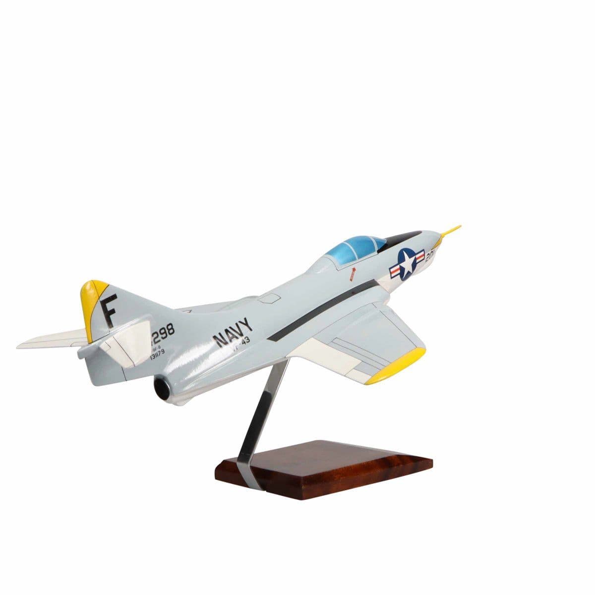 High Flying Models Aircraft Models Grumman F9F-8 Cougar™ Large Mahogany Model