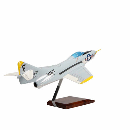 High Flying Models Aircraft Models Grumman F9F-8 Cougar™ Large Mahogany Model