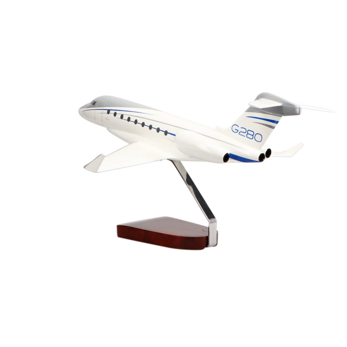 High Flying Models Aircraft Models Gulfstream G280 Large Mahogany Model
