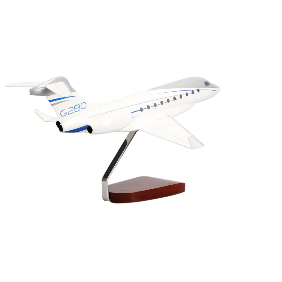 High Flying Models Aircraft Models Gulfstream G280 Large Mahogany Model